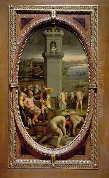Danae, 1572 - view 1