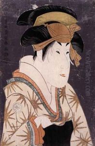 Segawa Kikunojo III 1751-1810 in the role of Oshizu