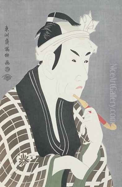 Matsumo Koshiro IV in the Role of Gorebei, the Fish Merchant of Sanya - view 1