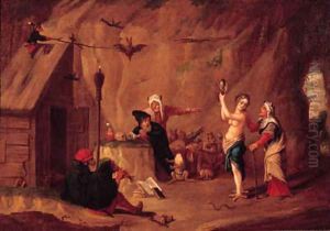 The Tempation of Saint Anthony by David The Younger Teniers