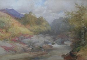 A Devonshire River by Frederick John Widgery