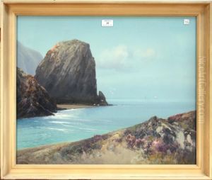 Mullion Cove by Frederick John Widgery