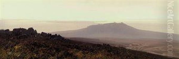 The Taw From Belstone Tor, Dartmoor - view 1