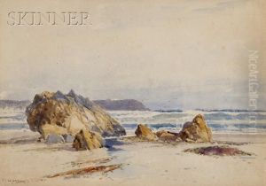 Lot Of Two Views Of Bigbury Bay