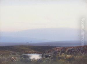 Hamildown Hill, Dartmoor by Frederick John Widgery
