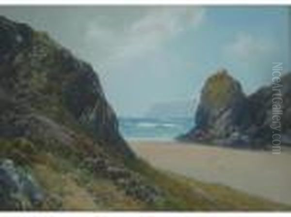Bedruthan Steps, West Newquay - view 1