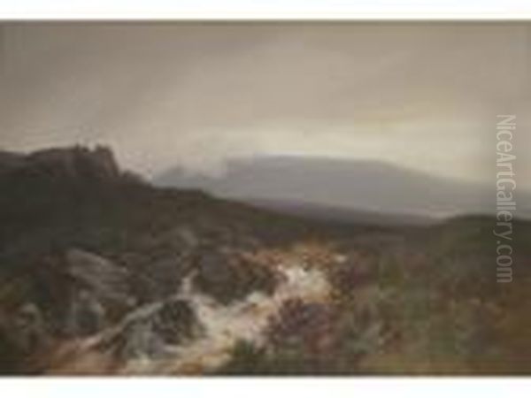 On The Okement, Dartmoor - view 1