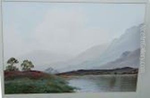 Lakeland Scene by Frederick John Widgery
