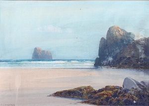 The N. Cornish Coast Near Perranporth
