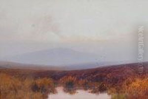 Dartmoor Scene by Frederick John Widgery