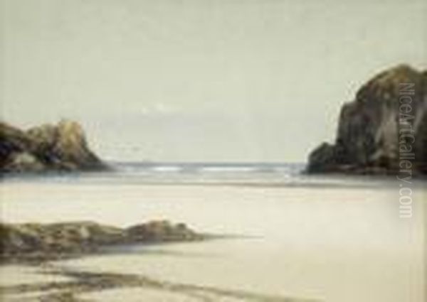 Low Tide, Near Bude - view 1