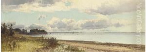 Near Lympstone by Frederick John Widgery