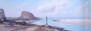 Fishing Boats At Low Tide