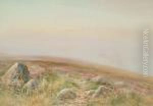 Moorland View by Frederick John Widgery
