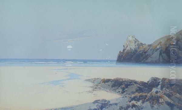 Trebarwith Sands, Cornwall - view 1