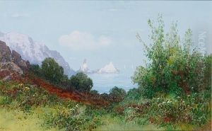 Anstey Cove, Torquay, Devon by Frederick John Widgery