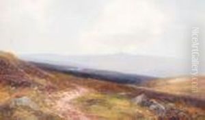 Fur Top, Near Lydfor Moors, Dartmoor by Frederick John Widgery