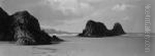 Near Perranporth N. Cornwall - view 1