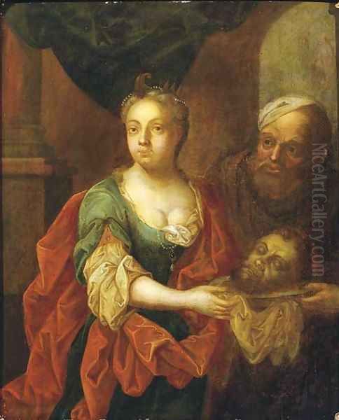 Salome and Herodius with the Head of John the Baptist - view 1