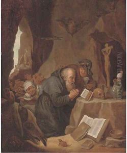 The Temptation of Saint Antony 3 by David The Younger Teniers