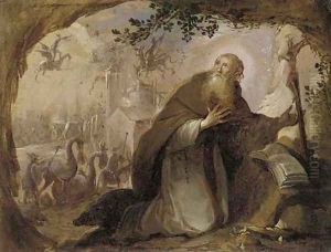 The Temptation of Saint Anthony 3 by David The Younger Teniers