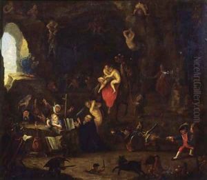 The Temptation of Saint Anthony 2 by David The Younger Teniers