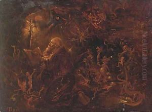 The Temptation of Saint Anthony 4 by David The Younger Teniers