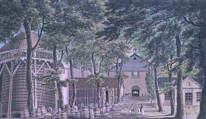 Messrs Beaufoy, Vinegar Distillery, formerly Cupor Gardens, 1798 by Charles F. Tomkins