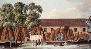 The Old Steel Yard, 1798 by Charles F. Tomkins