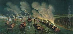 Gun and Mortar Boats on the Mississippi
