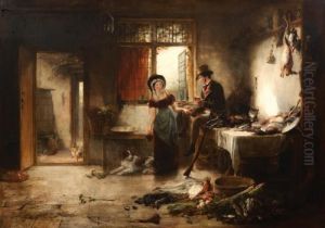 Le Repos Du Chasseur by Sir David Wilkie