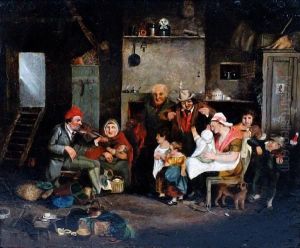 The Blind Fiddler by Sir David Wilkie