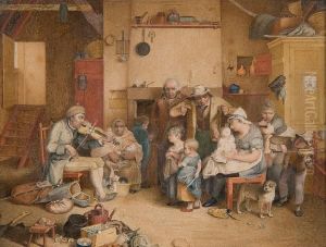The Blind Fiddler by Sir David Wilkie