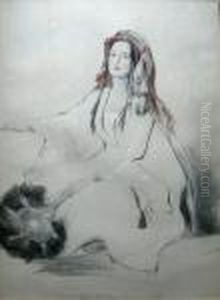 Mrs Moore, Wife Of The British Consul by Sir David Wilkie