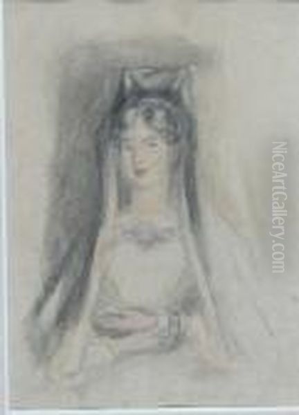 Portrait Of A Lady With An Oriental Head-dress - view 1