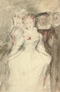 Children In Fancy Dress by Sir David Wilkie
