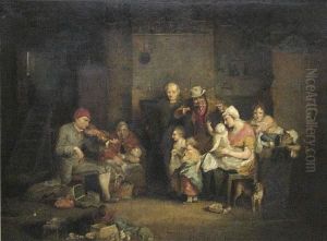The Blind Fiddler by Sir David Wilkie