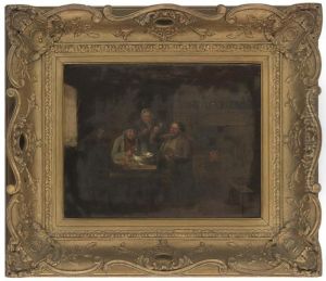 A Toast To Good Health by Sir David Wilkie