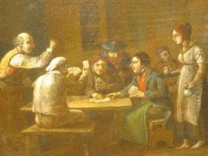 The Card Players by Sir David Wilkie