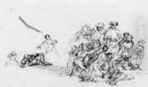 A Composition Sketch by Sir David Wilkie