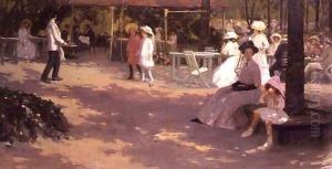 The Luxembourg Gardens by Jesse Trail