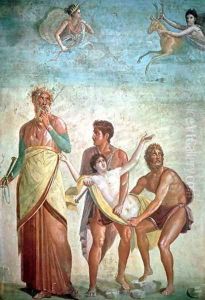 The Sacrifice of Iphigenia, from the House of the Tragic Poet by Timante