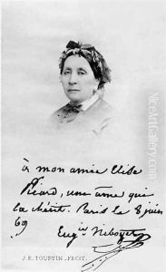 Eugenie Mouchon Niboyet 1799-1882 8th June 1869 by J. E. Tourtin