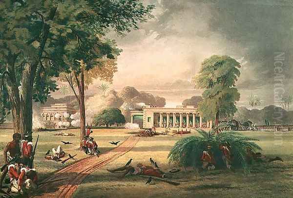 Defence of the Arrah House in 1857 - view 1
