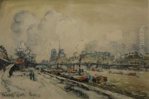 Pecheurs A La Ligne Sur Les Quais Pecheurs A La Ligne Sur Les Quais