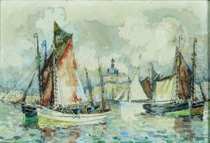 Voiliers A Concarneau by Frank Will
