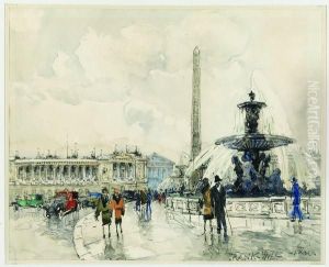 La Place De La Concorde by Frank Will