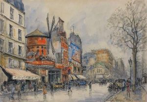 Le Moulin Rouge by Frank Will