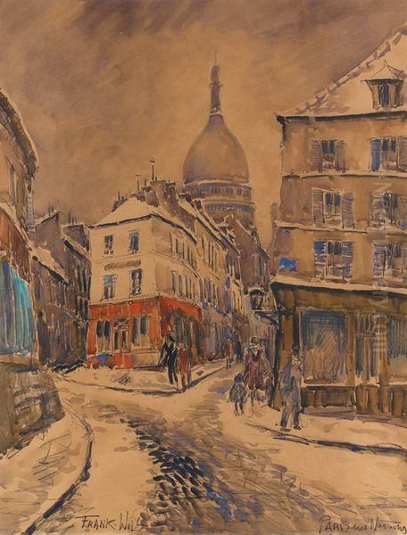 Paris - Rue Norvins - view 1
