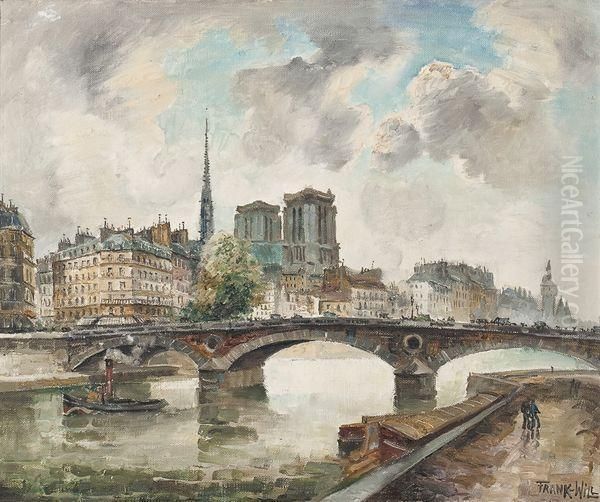 Notre-dame De Paris, Vue Des Quais - view 1
